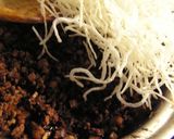 揚げ春雨筍入り肉味噌のレタス包み作り方2写真