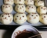 ちぎりパン(猫)ふんわりカルピス風味♪作り方3写真