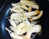きのことひき肉のガーリック丼作り方2写真