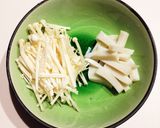 簡単☆淡雪ふわふわ♪ 海苔のおすまし作り方1写真