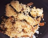 残った炊き込みご飯で天津飯風チャーハン作り方2写真