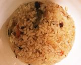 残った炊き込みご飯で天津飯風チャーハン作り方3写真