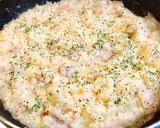 簡単、フライパンで冷やご飯チーズリゾット作り方7写真