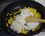 一人御飯に☆焼きとうもろこし炒飯♪作り方3写真
