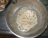 鶏ごぼう鍋♪簡単レンコン作り方2写真