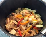 栄養満点でヘルシー！卵かけ高野豆腐丼♪作り方5写真