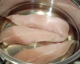 ささみと高野豆腐のサルサ和え作り方1写真