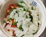 ささみと高野豆腐のサルサ和え作り方3写真
