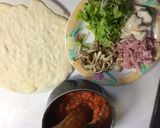 自家製石釜で焼いた自家製ピザ作り方1写真