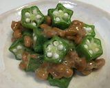 簡単‼オクラ納豆作り方1写真