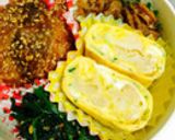 朝食やお弁当に♪ エビシューマイの卵焼き作り方8写真