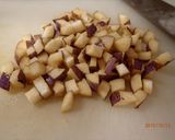 アケビの皮と茄子の油炒め味噌煮・激旨です作り方3写真