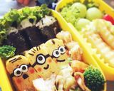 ミニオンキャラ弁 簡単弁当！作り方2写真