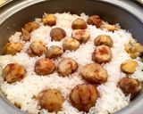 土鍋で栗ごはん作り方4写真