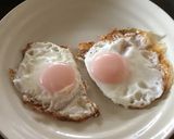 野沢菜・ベーコンチャーハン♫目玉焼きのせ作り方1写真