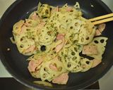 簡単♡れんこんとハムの炒め♪作り方3写真