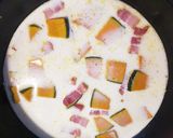 かぼちゃのワンポットパスタ♡ハロウィン♬作り方4写真