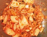 安い☆美味い☆とりむね肉のキムチ鍋しゃぶ作り方6写真