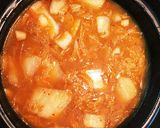 安い☆美味い☆とりむね肉のキムチ鍋しゃぶ作り方7写真