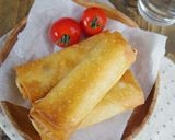 ☆簡単☆キノコとポテトのクリーム春巻き作り方8写真