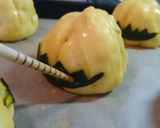 ハロウィン☆可愛いお化けかぼちゃのパン★作り方31写真