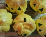 ハロウィン☆可愛いお化けかぼちゃのパン★作り方33写真