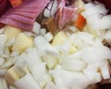 ウインナーとコンソメの野菜スープ作り方1写真