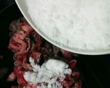 simple♪豆腐と牛肉の煮物作り方5写真