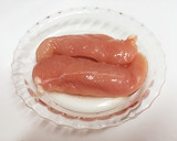 簡単！レンジで鶏ささみ蒸し（作り置き）作り方1写真
