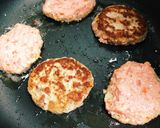 離乳食豆腐ハンバーグ 大人用に取り分けも作り方3写真