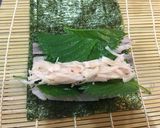 酢じめイワシの海苔巻き作り方5写真