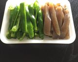 こんにゃくとピーマンのコチュジャン炒め♪作り方1写真