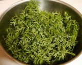 人参の葉で美味しいグリーンスムージー作り方4写真