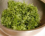 人参の葉で美味しいグリーンスムージー作り方5写真