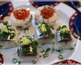 酢じめイワシの海苔巻き作り方7写真