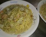 ワンポット簡単シーフードパスタ作り方3写真