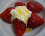 苺のクリームチーズソース　作り方2写真