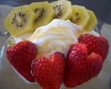 苺のクリームチーズソース　作り方3写真