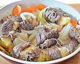 じゃが芋を牛肉で巻いた＊ビーフシチュー♪作り方6写真
