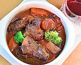 じゃが芋を牛肉で巻いた＊ビーフシチュー♪作り方8写真