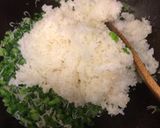 卵アレルギーにもオススメ！大根葉の炒飯作り方5写真