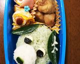 玉子で簡単渦巻き♩ お弁当に♫作り方4写真
