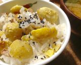 お鍋で 栗ごはん♪作り方11写真