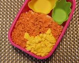 デコ弁♡玉子そぼろでネコちゃん弁当作り方4写真