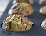 栗とホワイトチョコ入り抹茶マフィン作り方4写真
