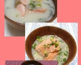 さけさけ（鮭酒）粕汁！作り方6写真
