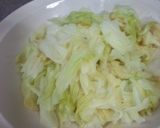 キャベツにカレーをかけてみた、超美味！作り方2写真