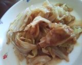 キャベツにカレーをかけてみた、超美味！作り方5写真