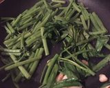 カサが減らない！空芯菜の炒め方作り方6写真