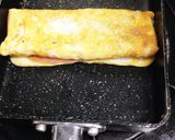 今日の旦那さん弁当 卵焼きはハム入り作り方2写真